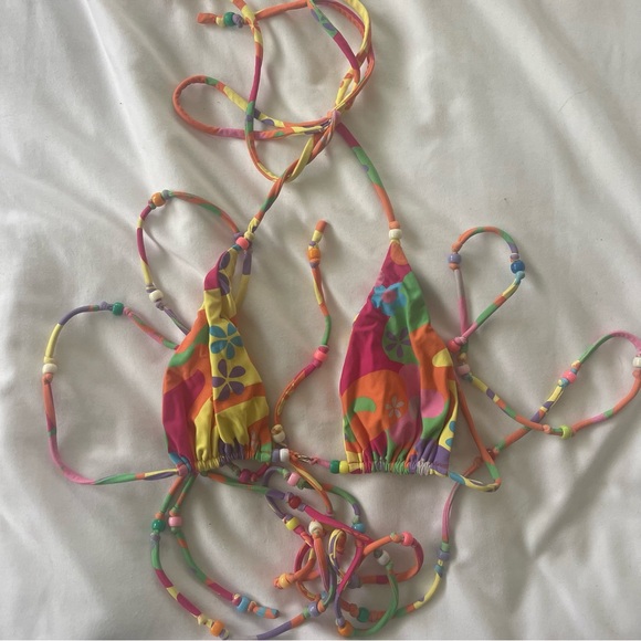 Bain de Minuit Ziggy Top in Flower Power - Picture 3 of 5